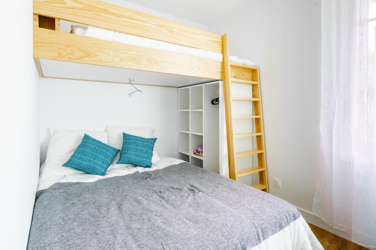 Ilbetea - Ideal Couple - Duplex Tout Confort - Plage A 400 M - Parking Сен Жан дьо Луз Екстериор снимка